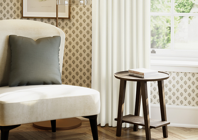 Ultra Luxe Velvet, White Lace - Made to Measure Curtains - Image 5